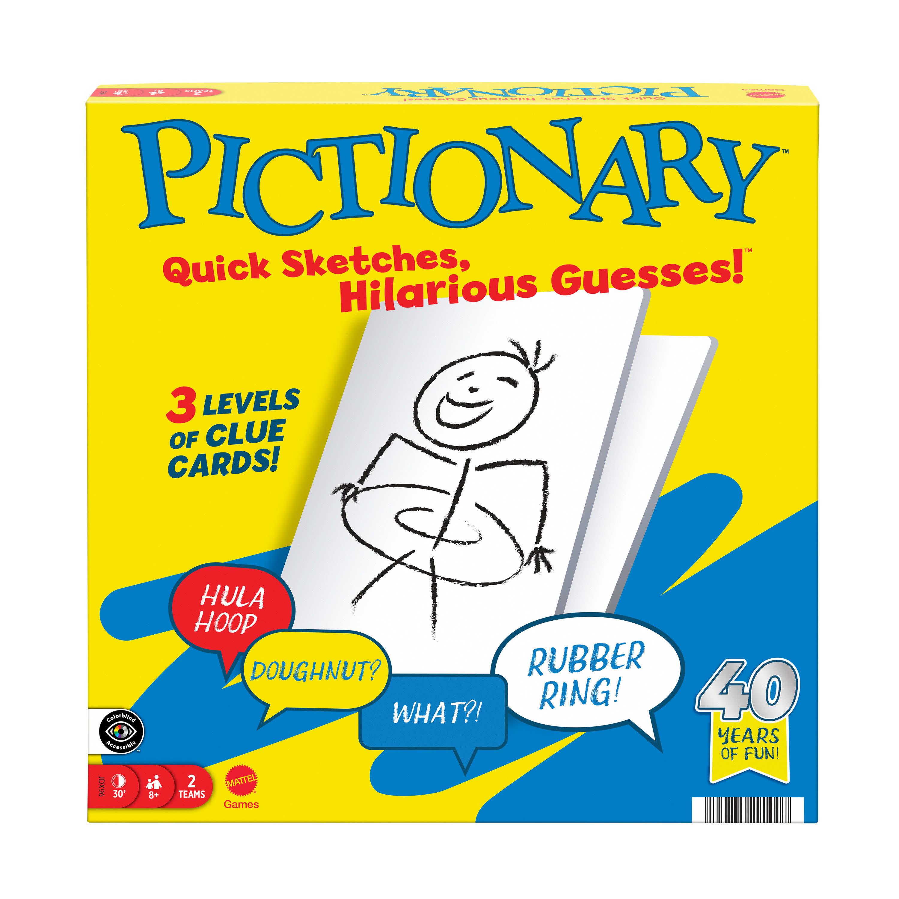 Get 40 Years of Endless Fun with Updated Pictionary Family Board Game