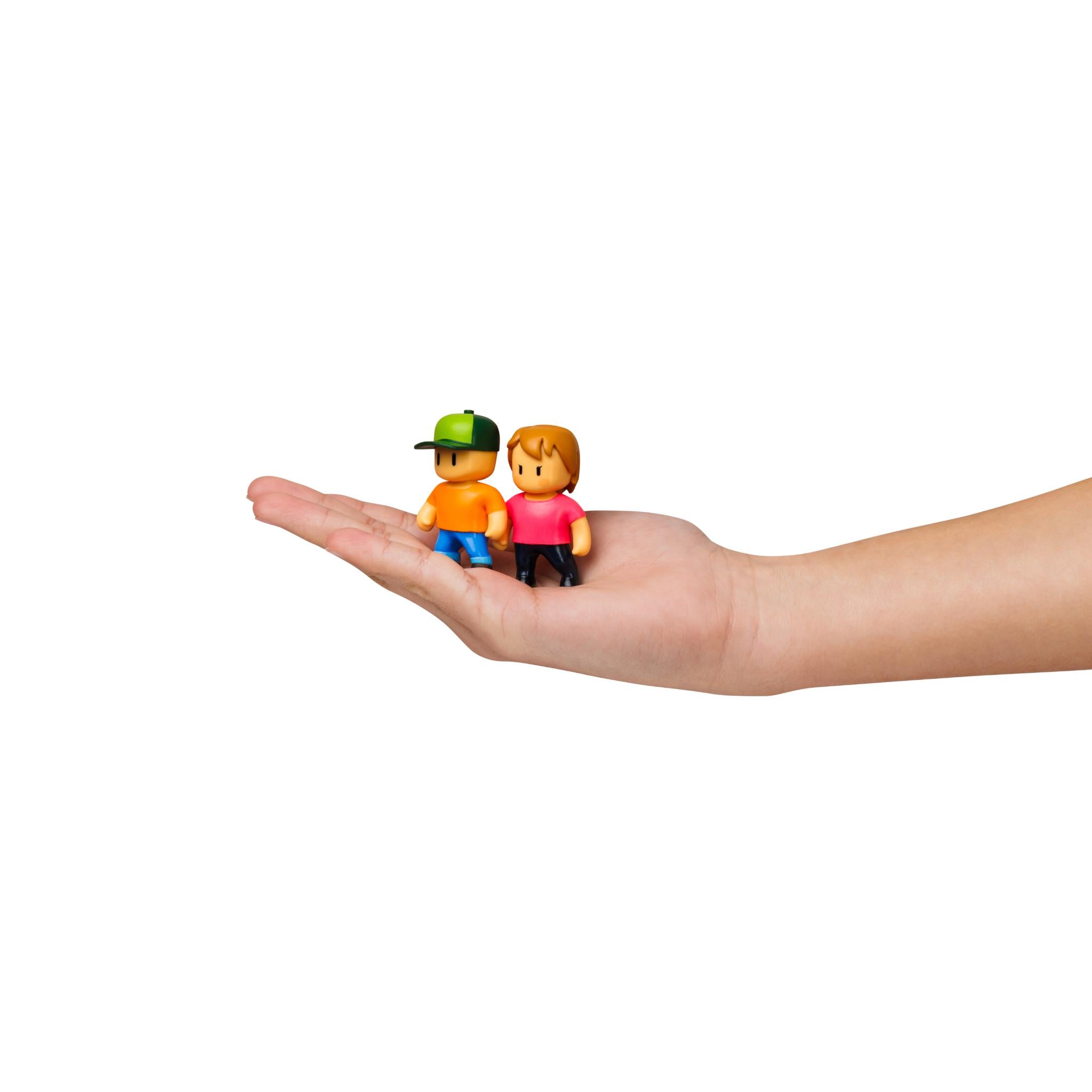2 - Pack Assorted Styles of Adorable Stumble Guys Figures