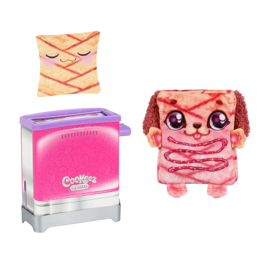 Cookeez Makery Single Pack of Toasty Treatz Surprise Plush