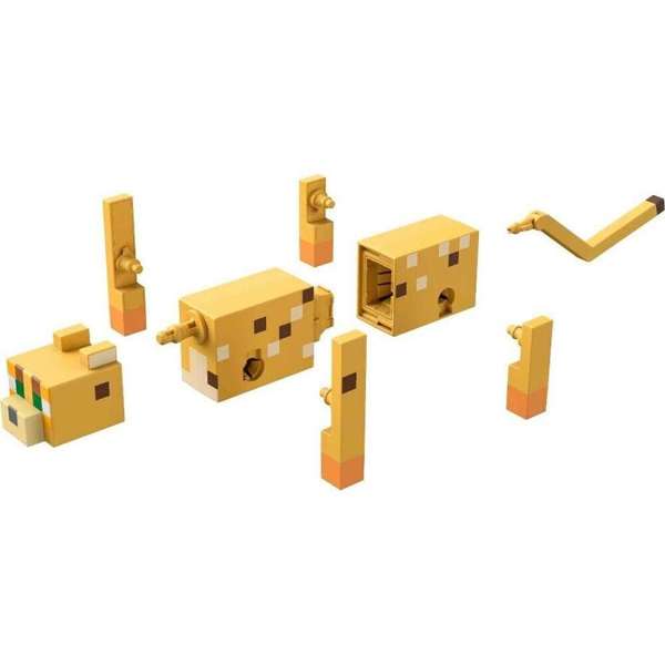Minecraft Ocelot Fusion Figures - Build & Swap for Unique Characters