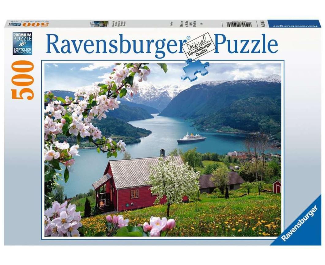 Ravensburger 500-Piece Landscape Puzzle - Ideal Gift!