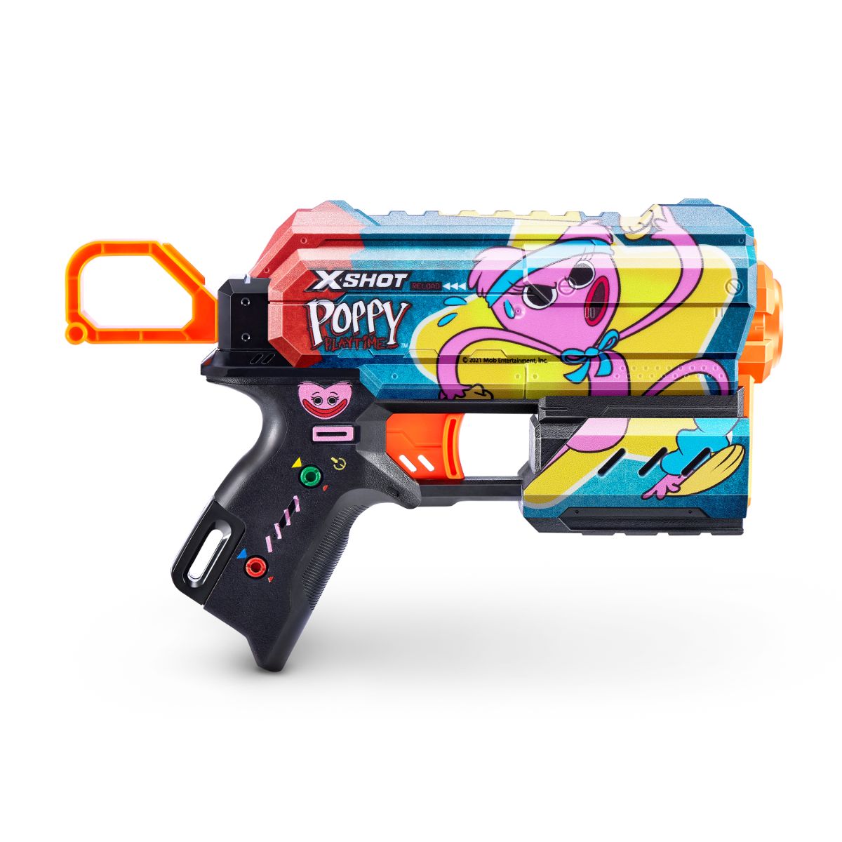 Hot Sale! ZURU X Shot Flux Poppy Playtime Kissy Skins Blaster Toy
