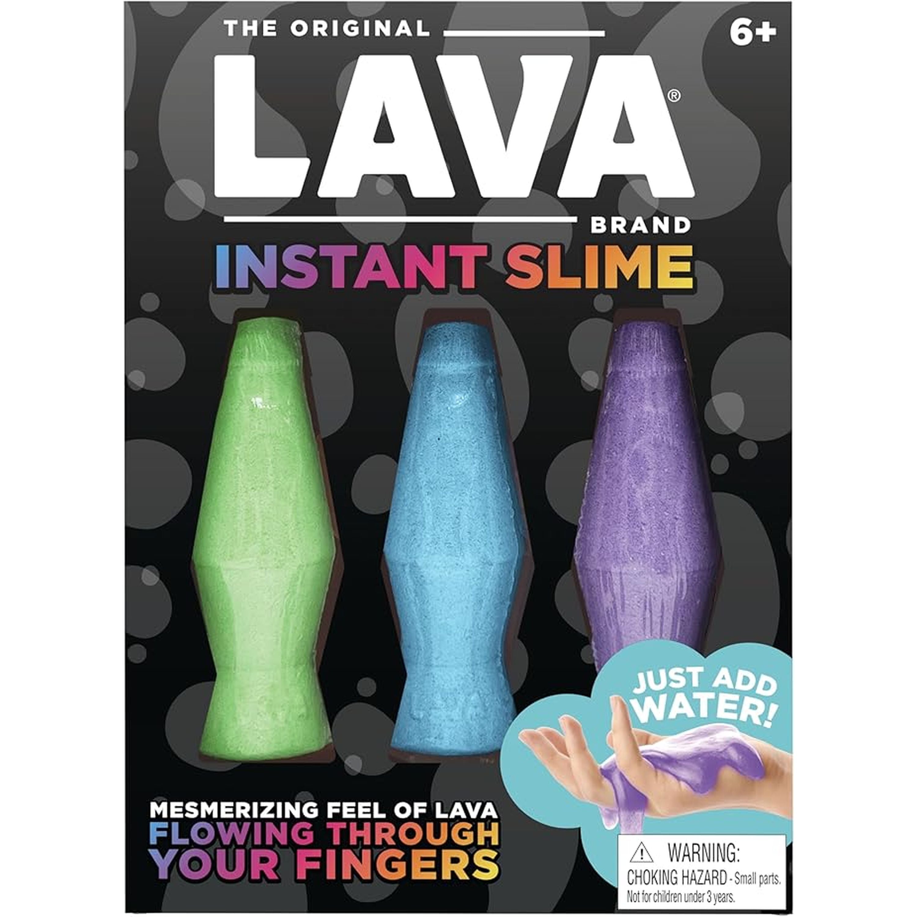 Lava Instant DIY Slime Set with Assorted Colorful Styles