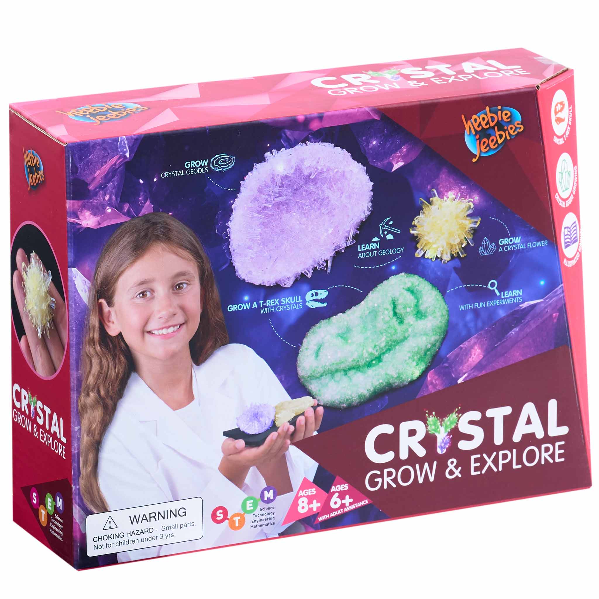 Amazing Crystal Grow and Explore Kit - Ideal for Educational Fun