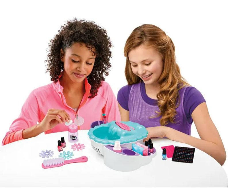 Hot Deal! Cra-Z-Art Shimmer 'N Sparkle Real Ultimate 5 - in - 1 Nail Spa Kit for Kids