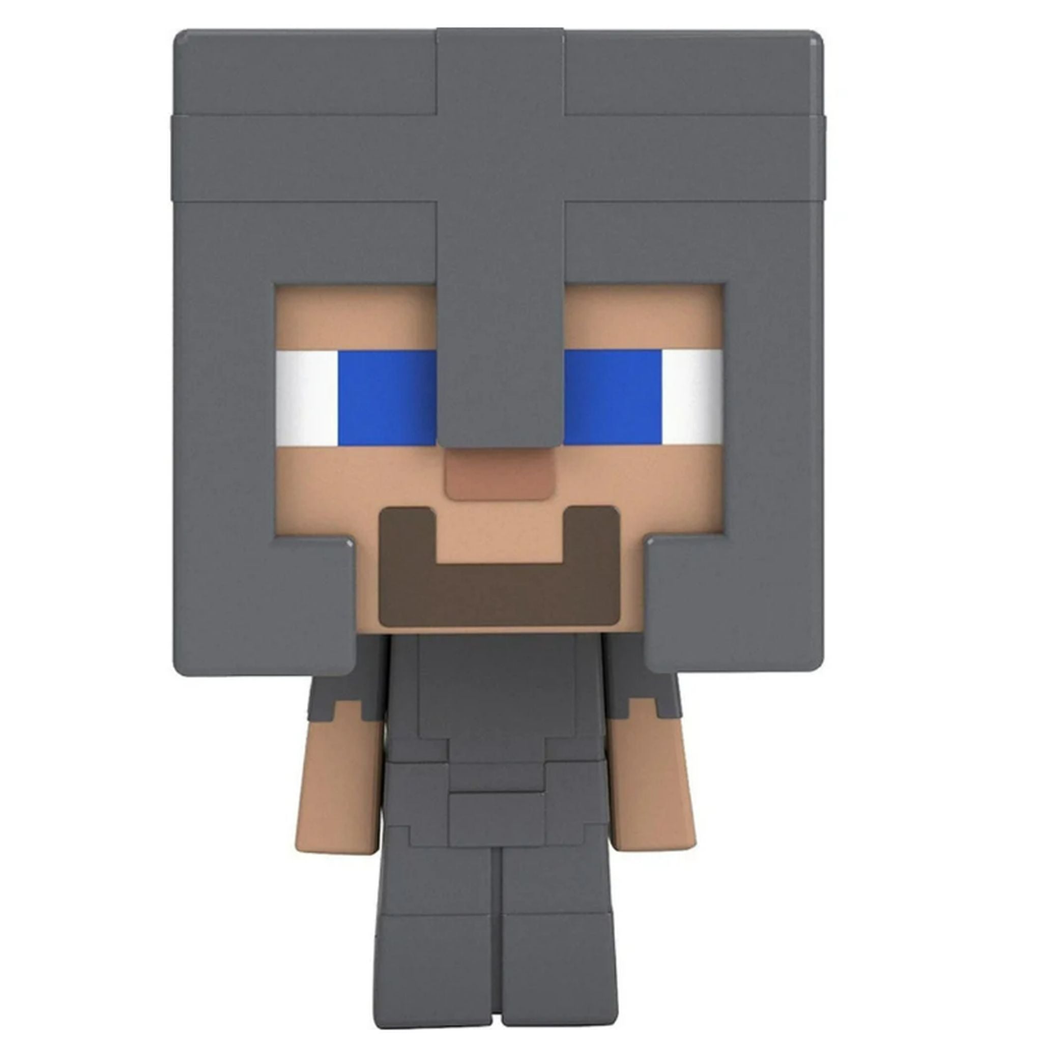 Hot Sale! Netherite Armor Steve Minecraft Mob Head Mini Action Figures for Fans