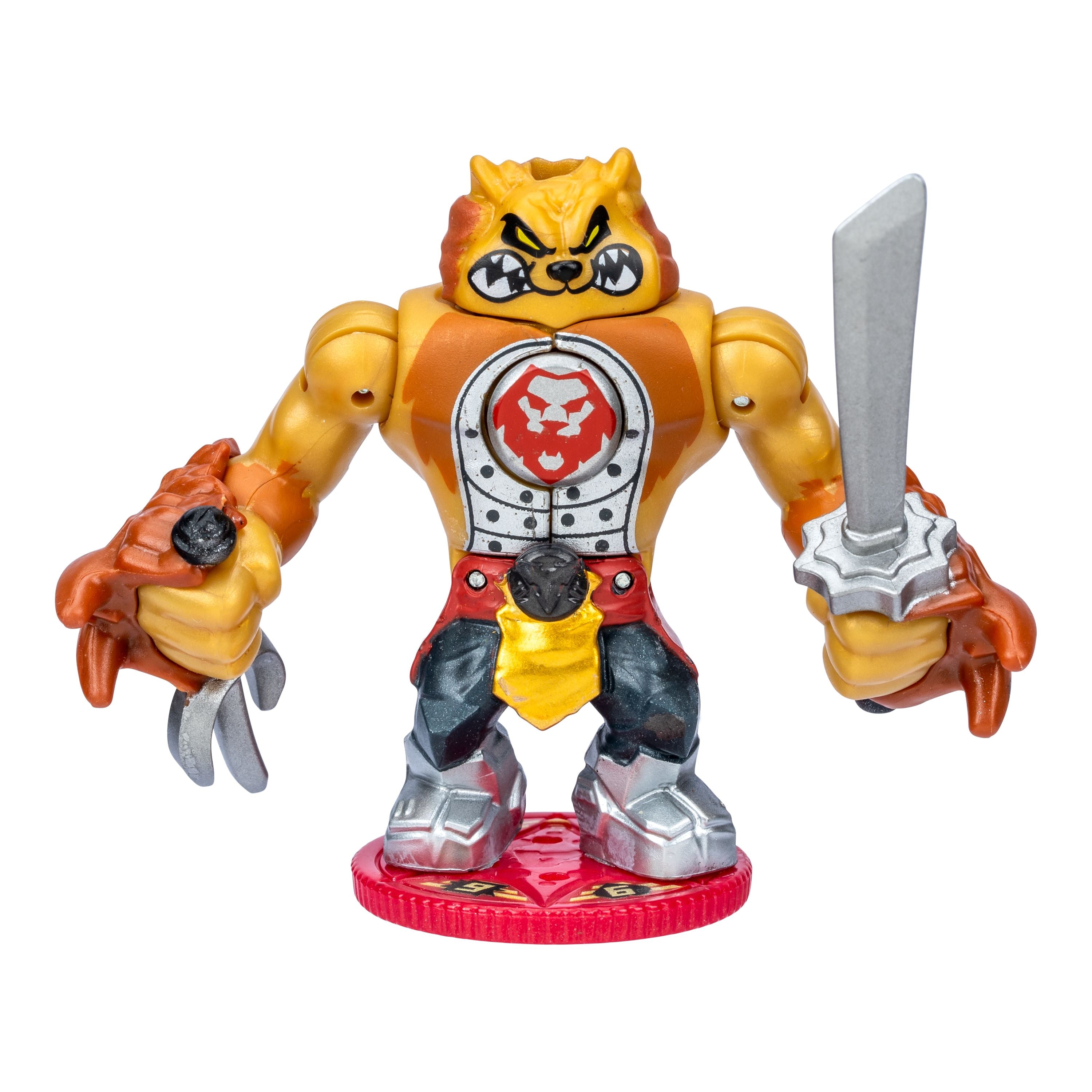 Hot Deal: Akedo Ninja Fury S7 - Golden Lion Prideheart, the Ultimate Ninja Boss for Battle
