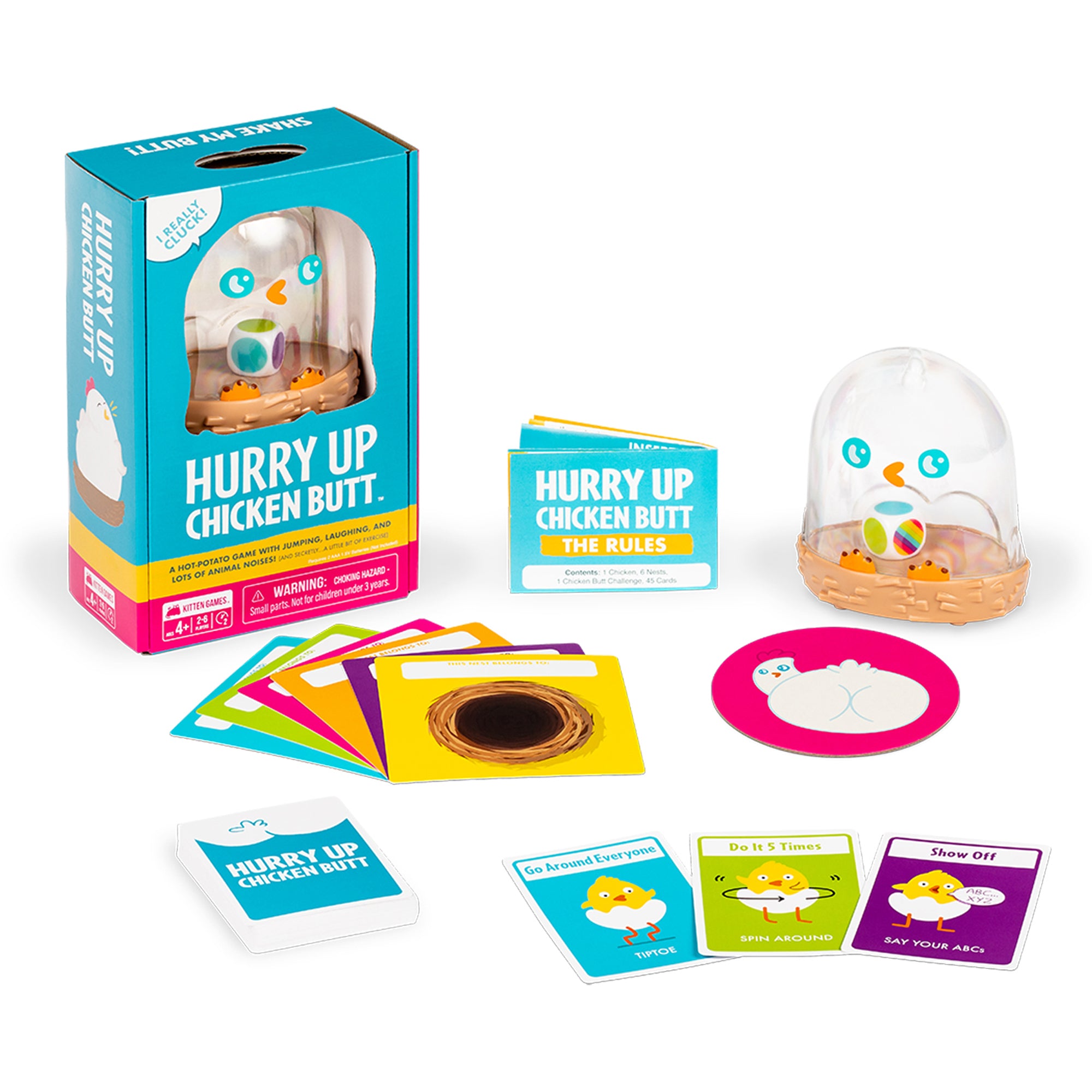 Exploding Kittens: Hurry Up Chicken Butt - Fun Physical Game