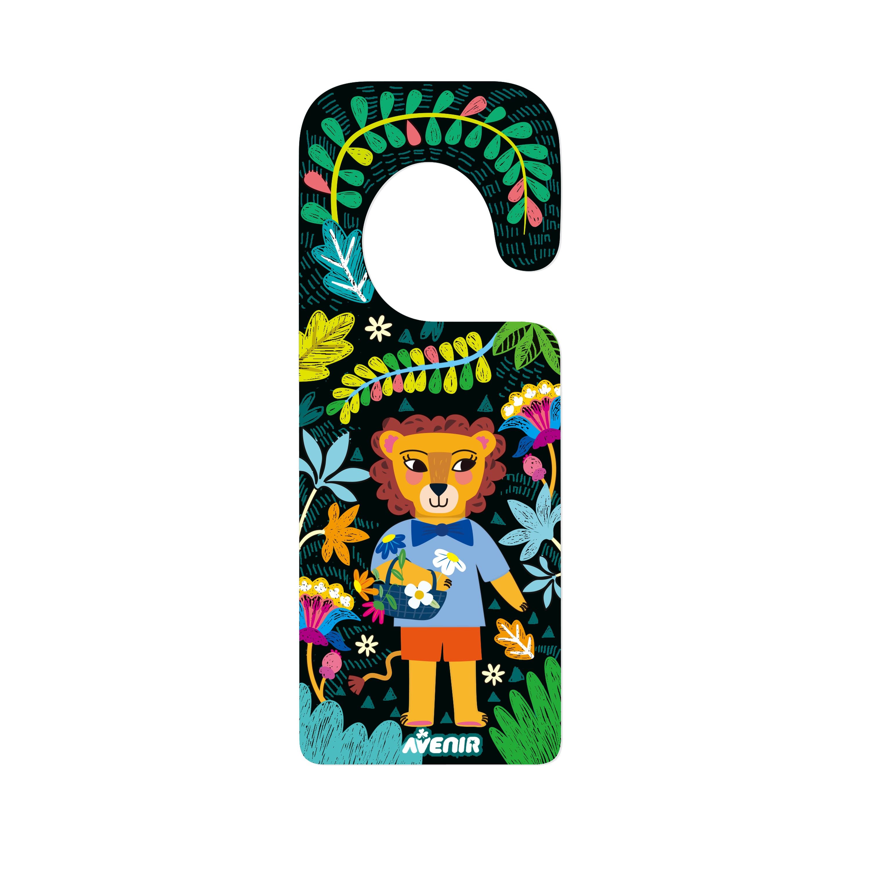 Amazing Scratchable Animal Door Hangers - Great for Kids