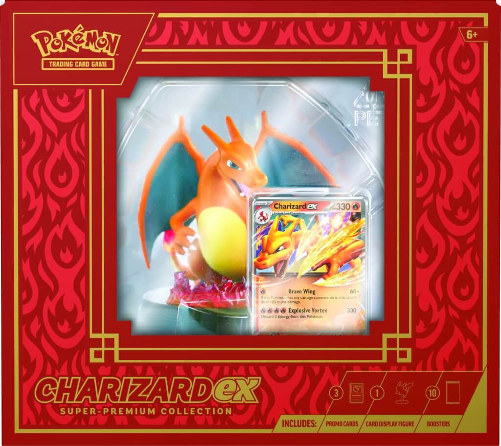 Hot Deal! Pokémon TCG Charizard ex Premium Collection