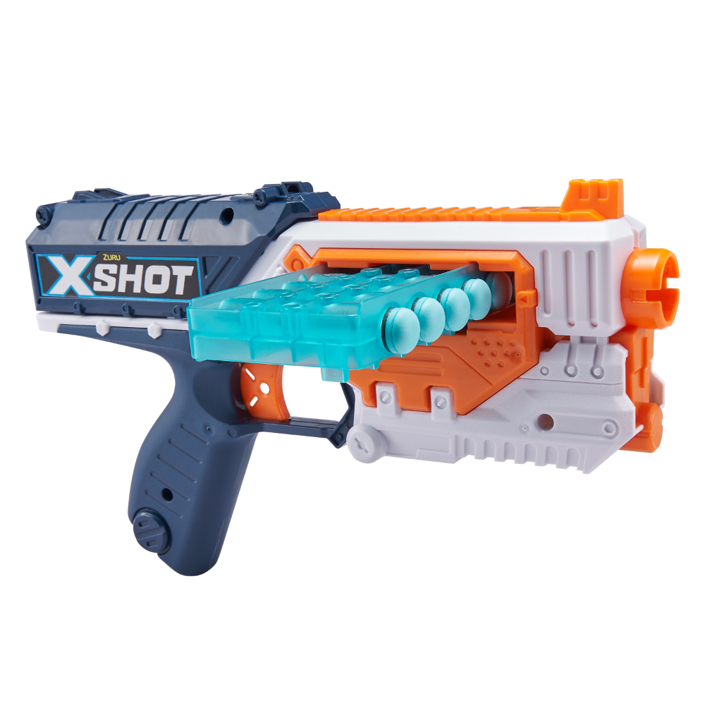 ZURU X Shot Excel Quick Slide: 16 Darts Foam Blaster for Epic Battles