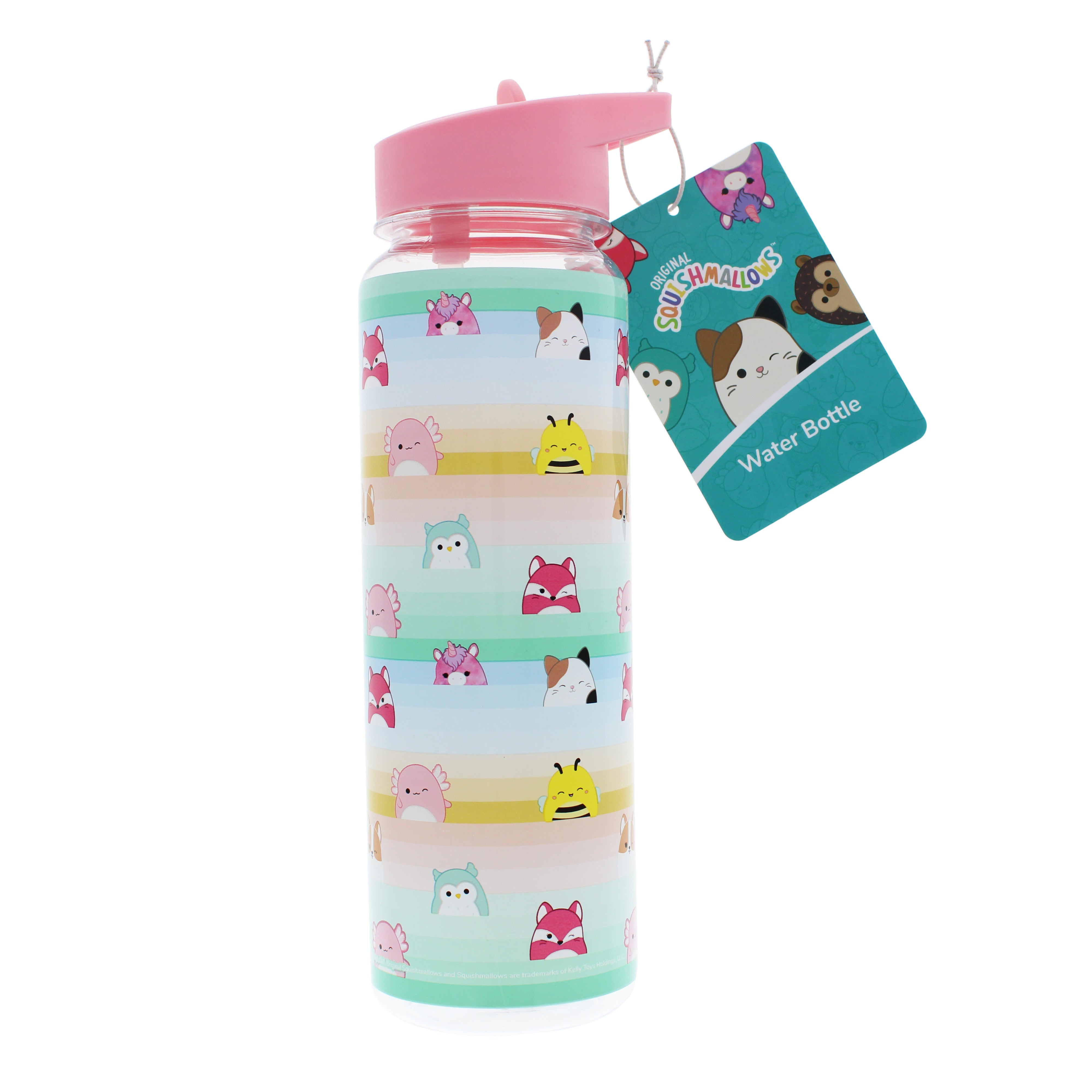 Hot Sale! 600ml Squishmallows Clear Water Bottle for Daily Use