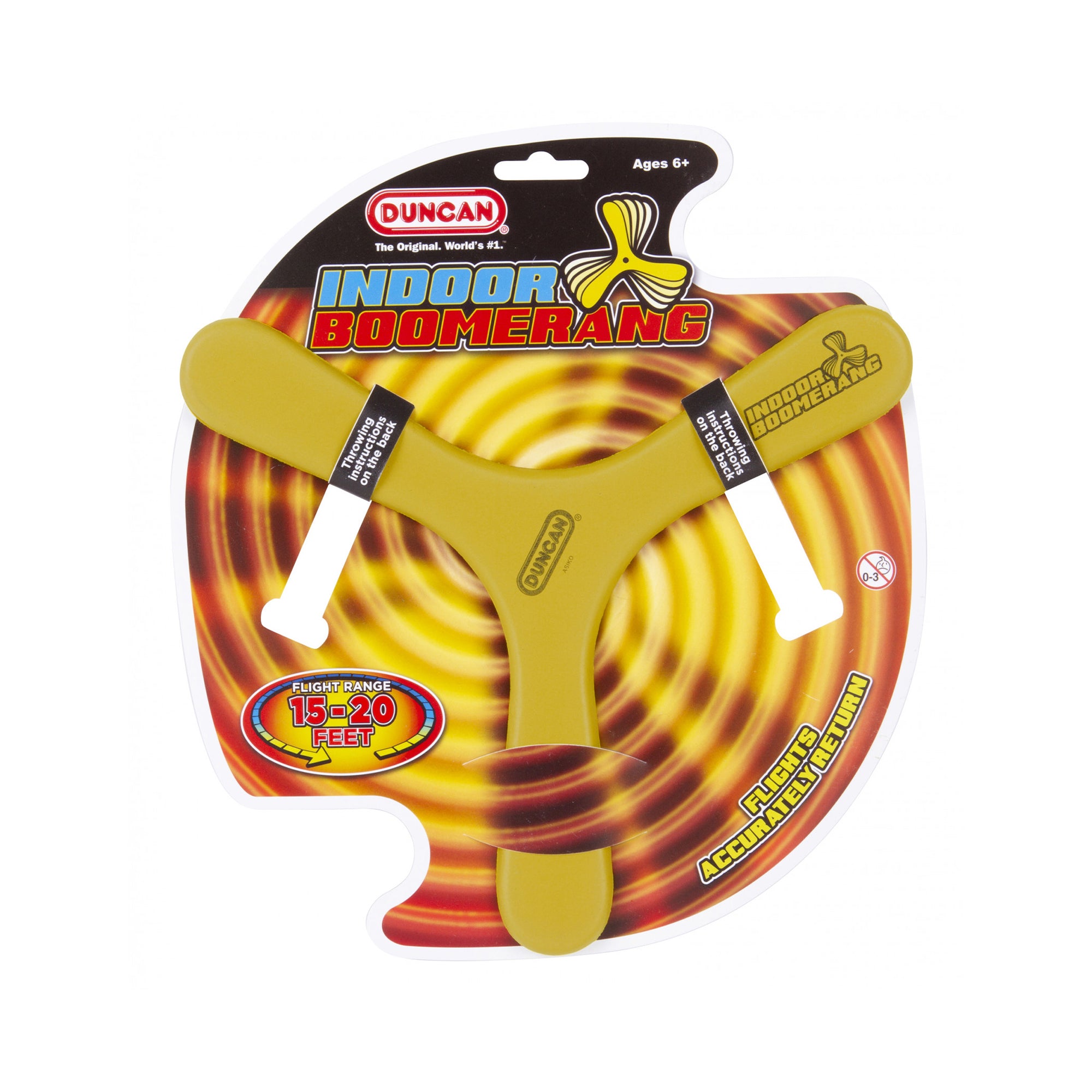 Duncan Indoor Boomerang in Assorted Colors - Great for Indoor Fun!