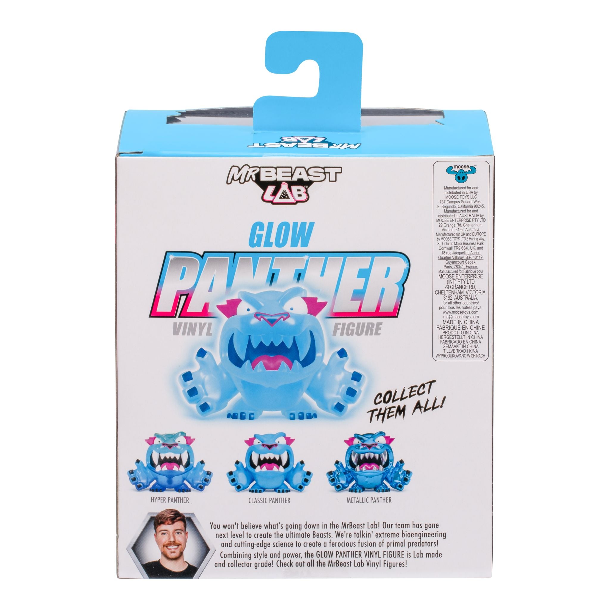 MrBeast Lab Glow Panther Premium Vinyl Figure Pack - Ideal for Collectors