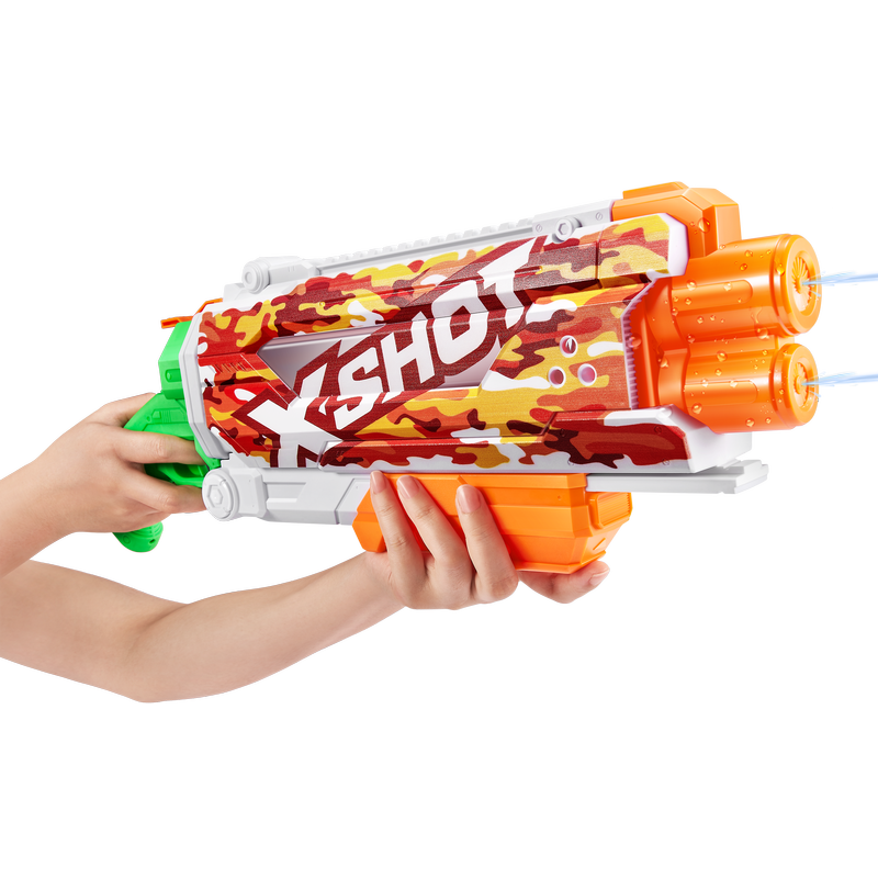 Hot Deal! ZURU X Shot Fast Fill Pump Action Sun Camo Water Blaster