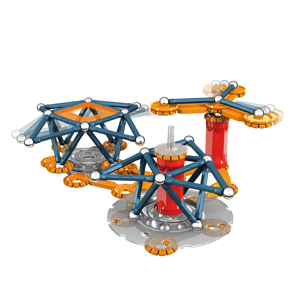 Geomag Mechanics Motion 86-Piece Magnetic Gears Set - Ideal for Creative Play