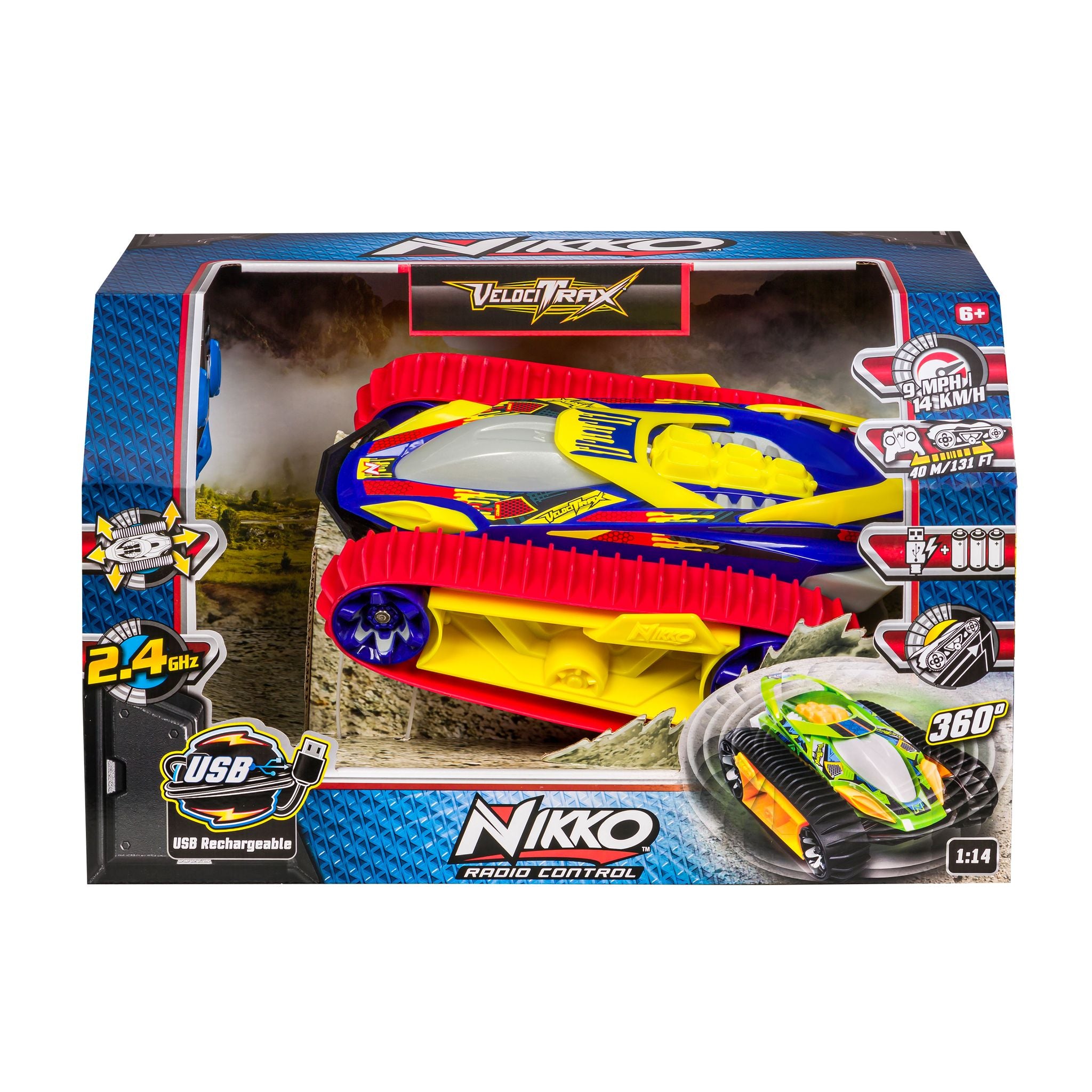 Nikko Velocitrax Radio - Controlled Toy: Assorted Styles
