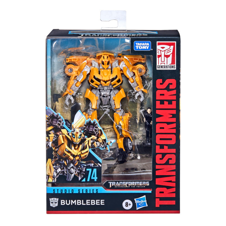 Hot! Transformers Studio Series 74 Deluxe Class Revenge Of The Fallen Bumblebee