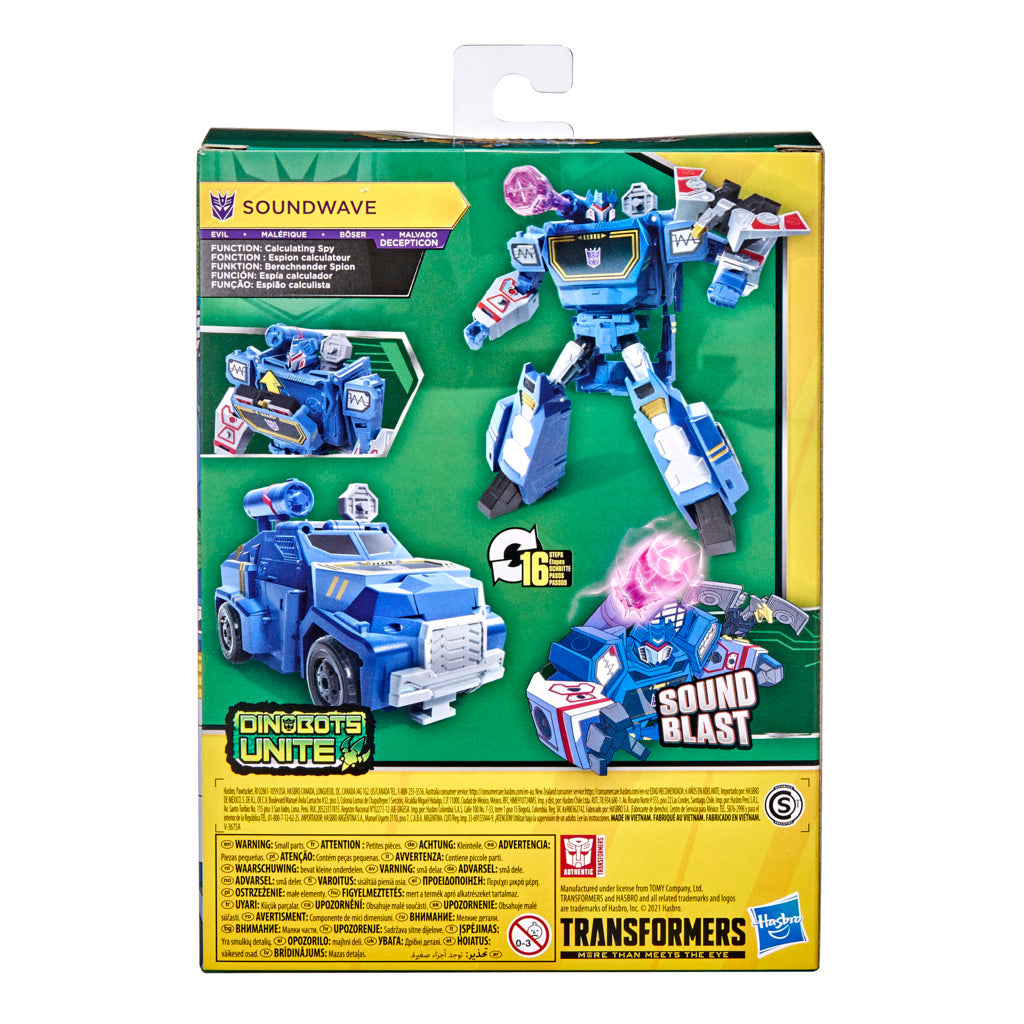 Hot Deal! Transformers Bumblebee Cyberverse Adventures Deluxe Soundwave Action Figure