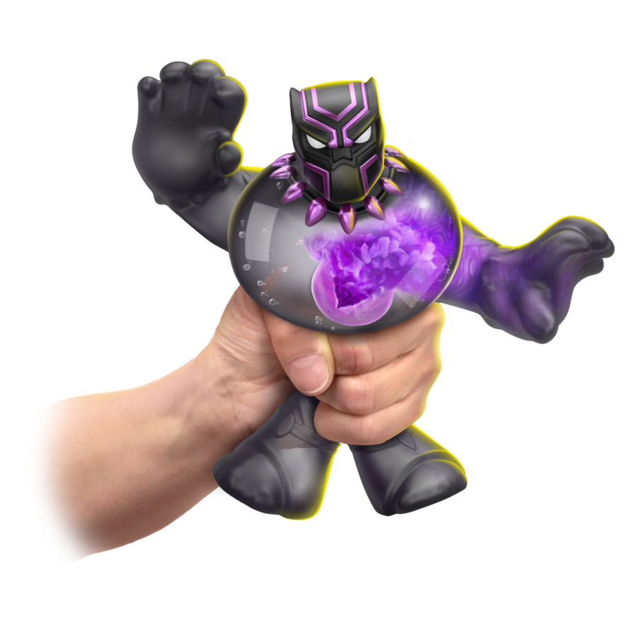 Marvel Heroes Of Goo Jit Zu S7 - Vibranium Energy Blast Black Panther Hero Pack