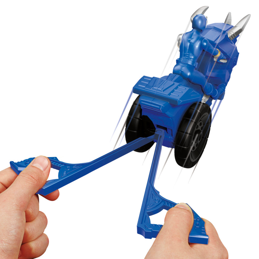 Hot Deal! Hasbro Power Rangers Dino Fury 6 - inch Tricera Battle Rider Toy Set