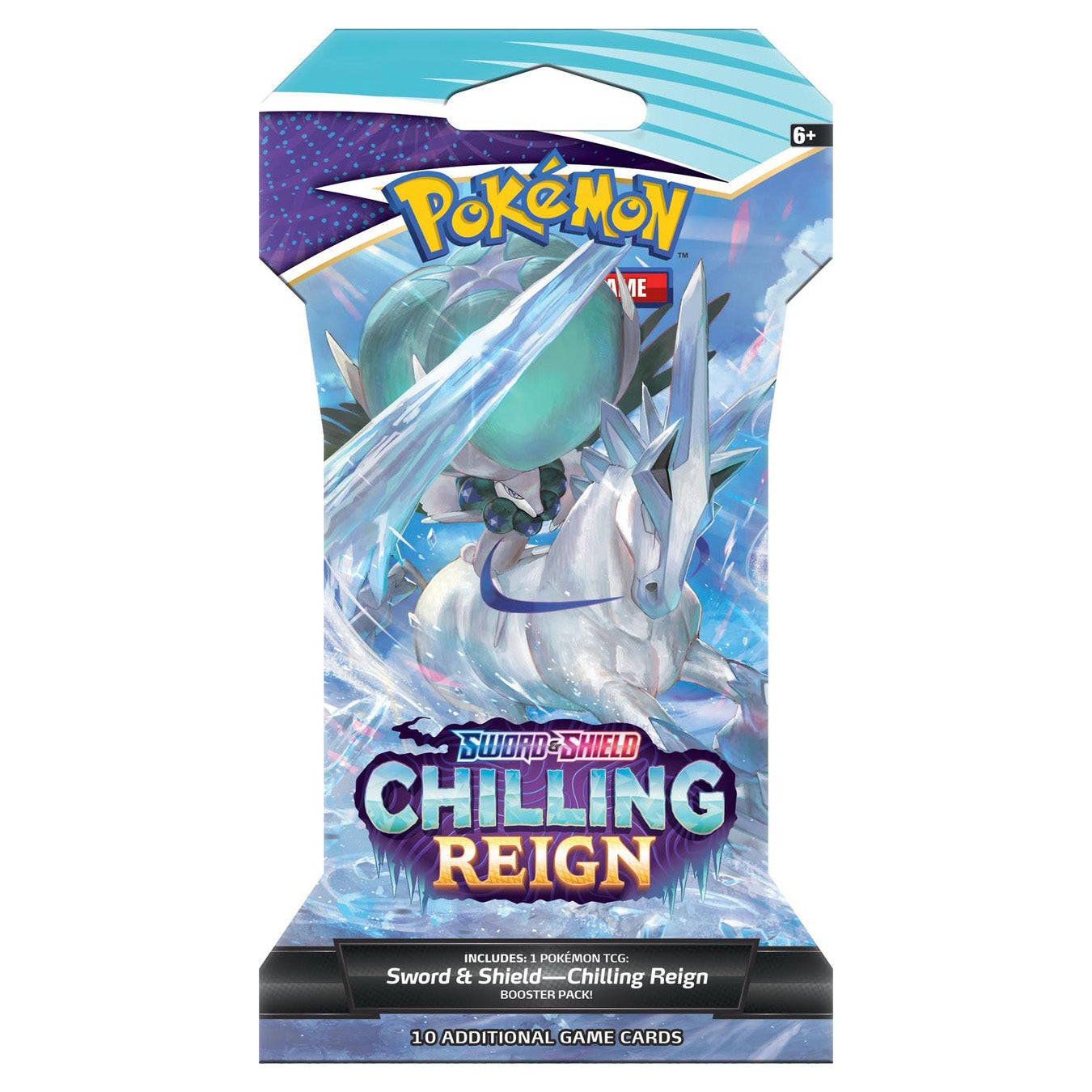 Hot Deal! Assorted Styles Pokémon TCG Sword & Shield Chilling Reign Blister Pack