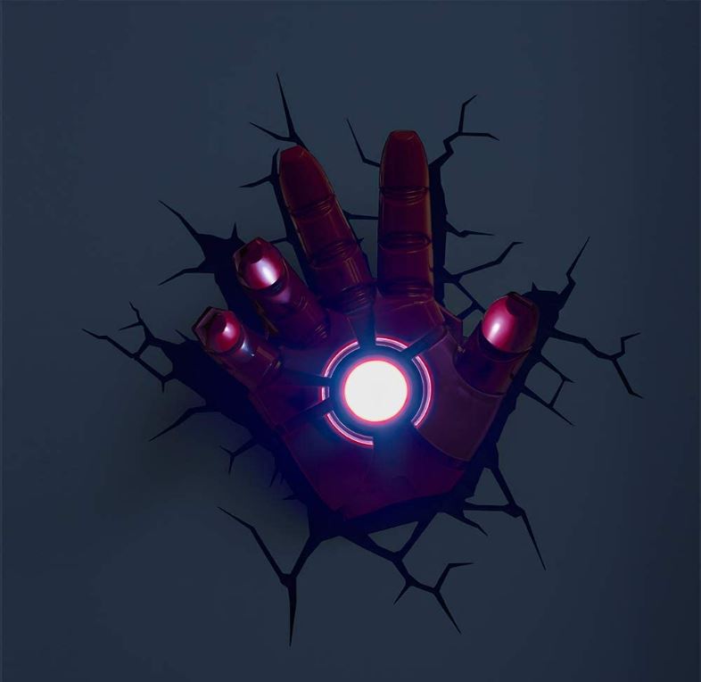 Marvel Avengers Iron Man 3D Decorative Hand Night Light