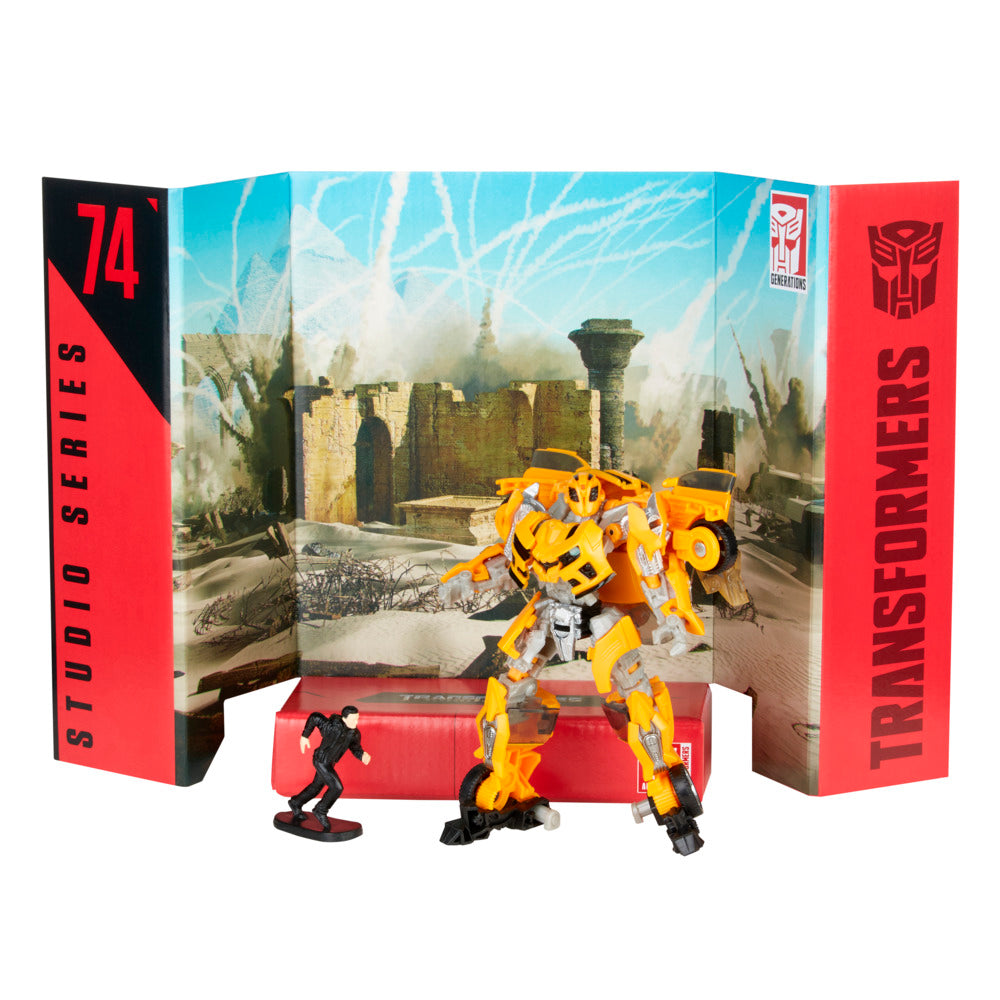 Hot! Transformers Studio Series 74 Deluxe Class Revenge Of The Fallen Bumblebee