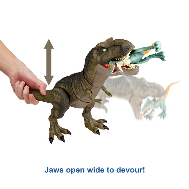 Hot! Jurassic World Dominion Thrash 'N Devour T-Rex