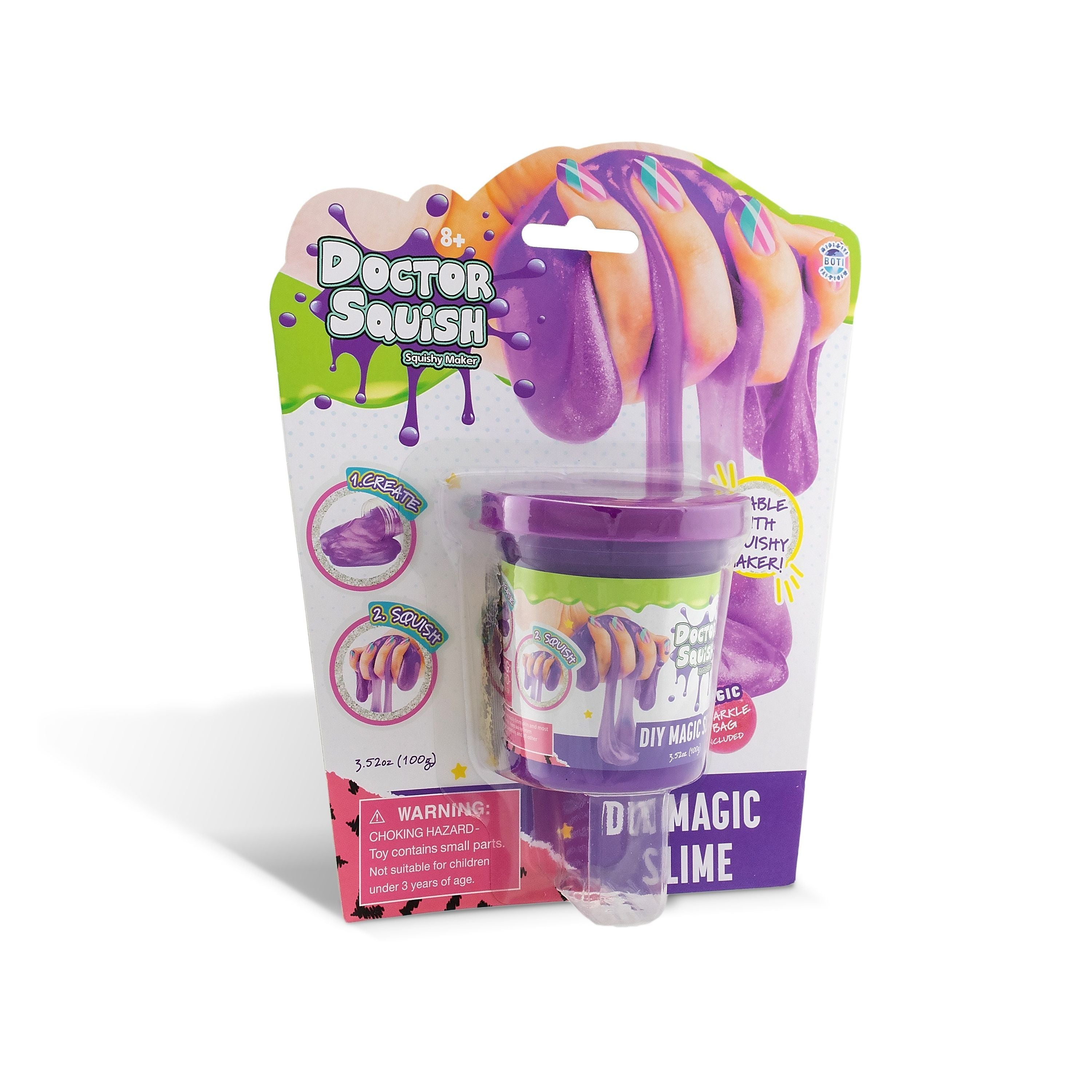 Doctor Squish Purple DIY Magic Slime - Fun for All!