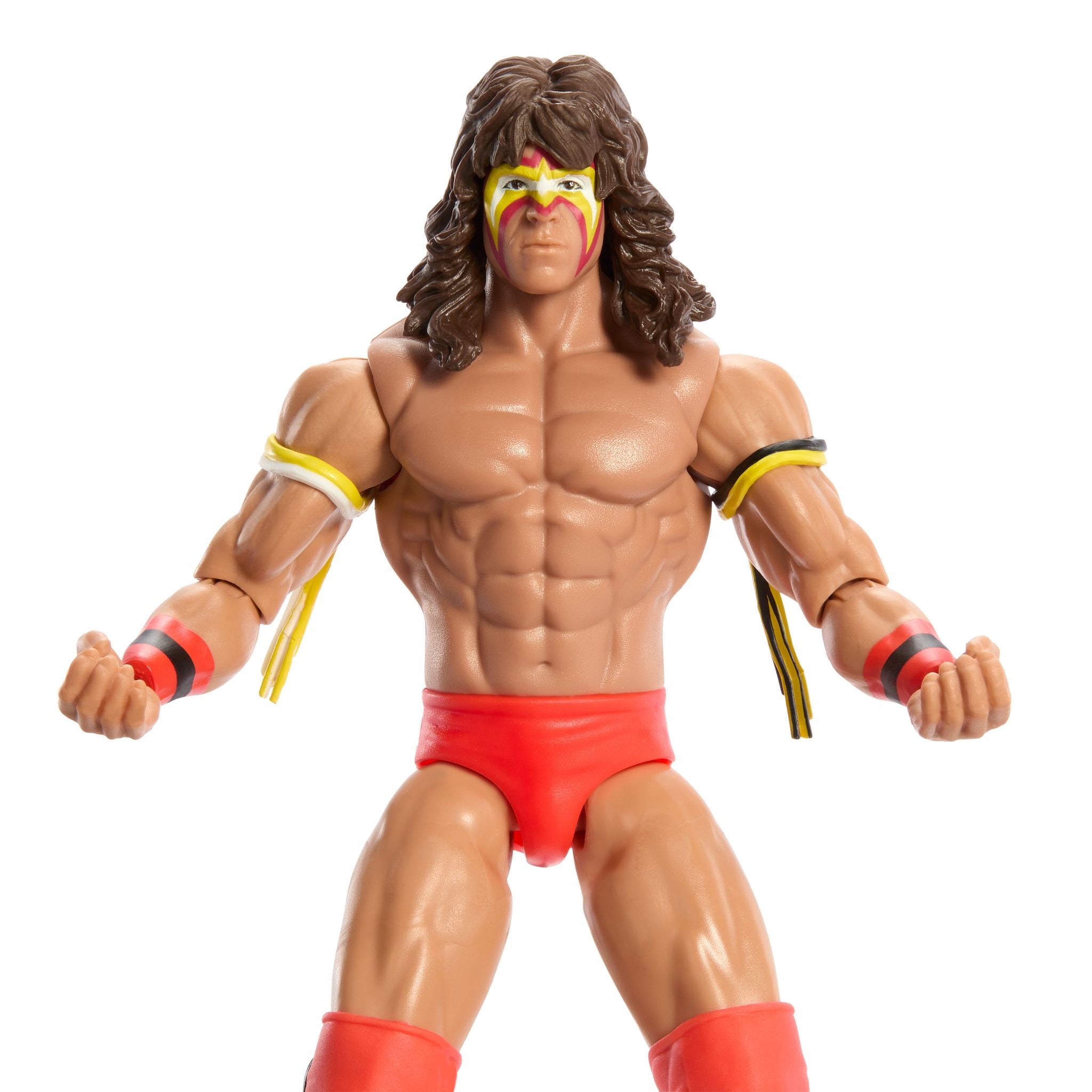 WWE Basic Action Figure Series 144 - The Ultimate Warrior for Kids and Collectors