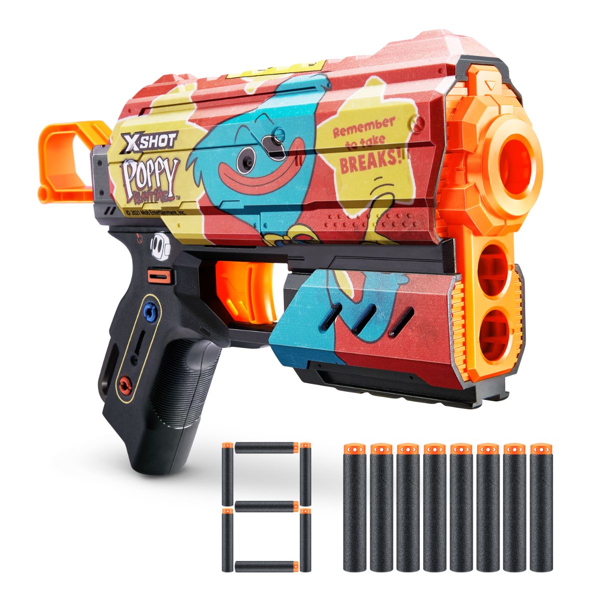 ZURU X Shot Flux Skins for Poppy Playtime - Timeout Edition
