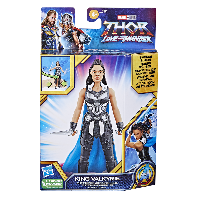 Hot! Marvel Thor: Love And Thunder Deluxe King Valkyrie Figure