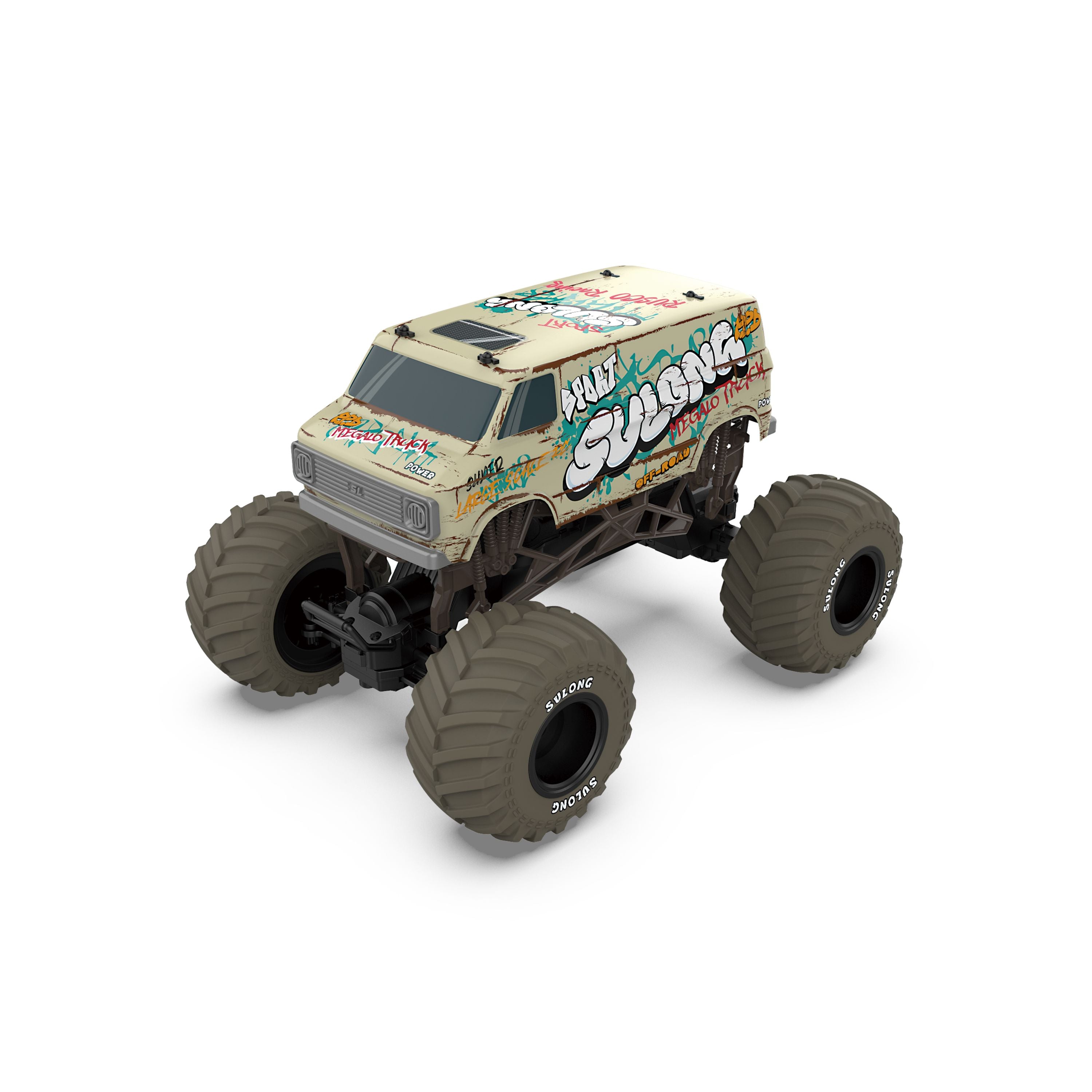 Hot Deal! Rusco 1:10 Big Foot Off-Road RC Vehicles in Assorted Styles