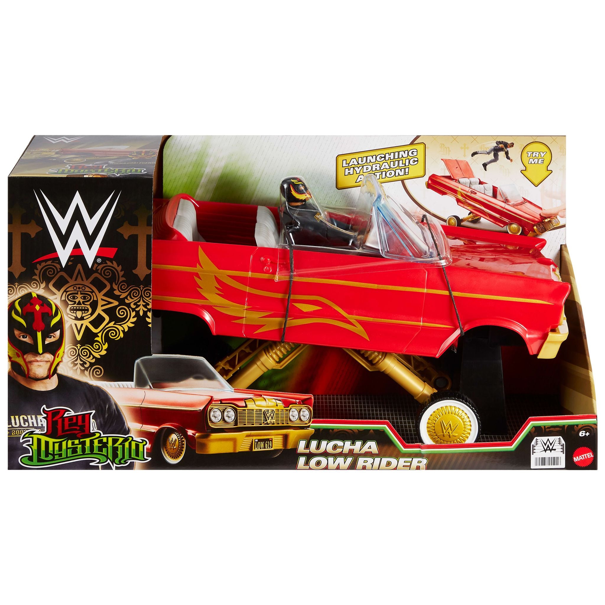Hot Deal! WWE Lucha Low Rider Toy Vehicle for Kids Ages 6 and Up