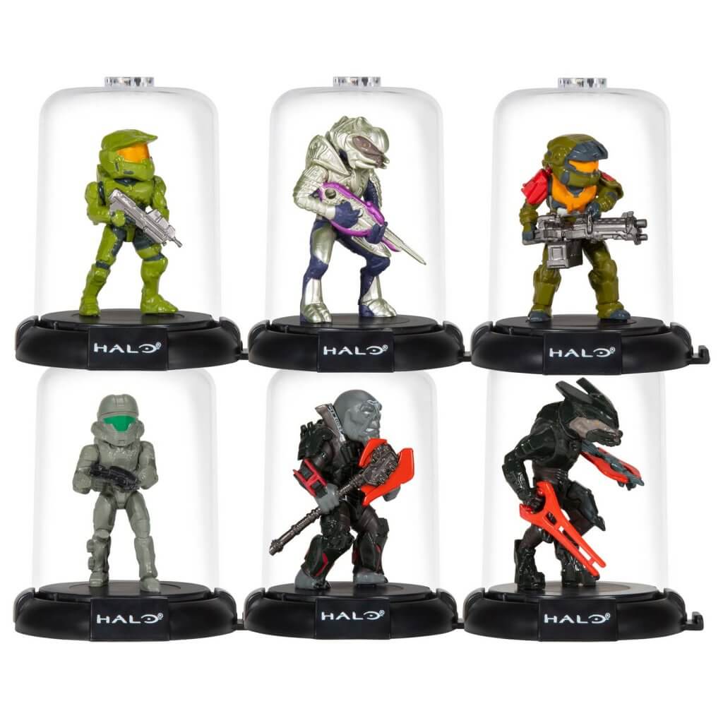 Collectible HALO Domez Stylized Miniature Figures
