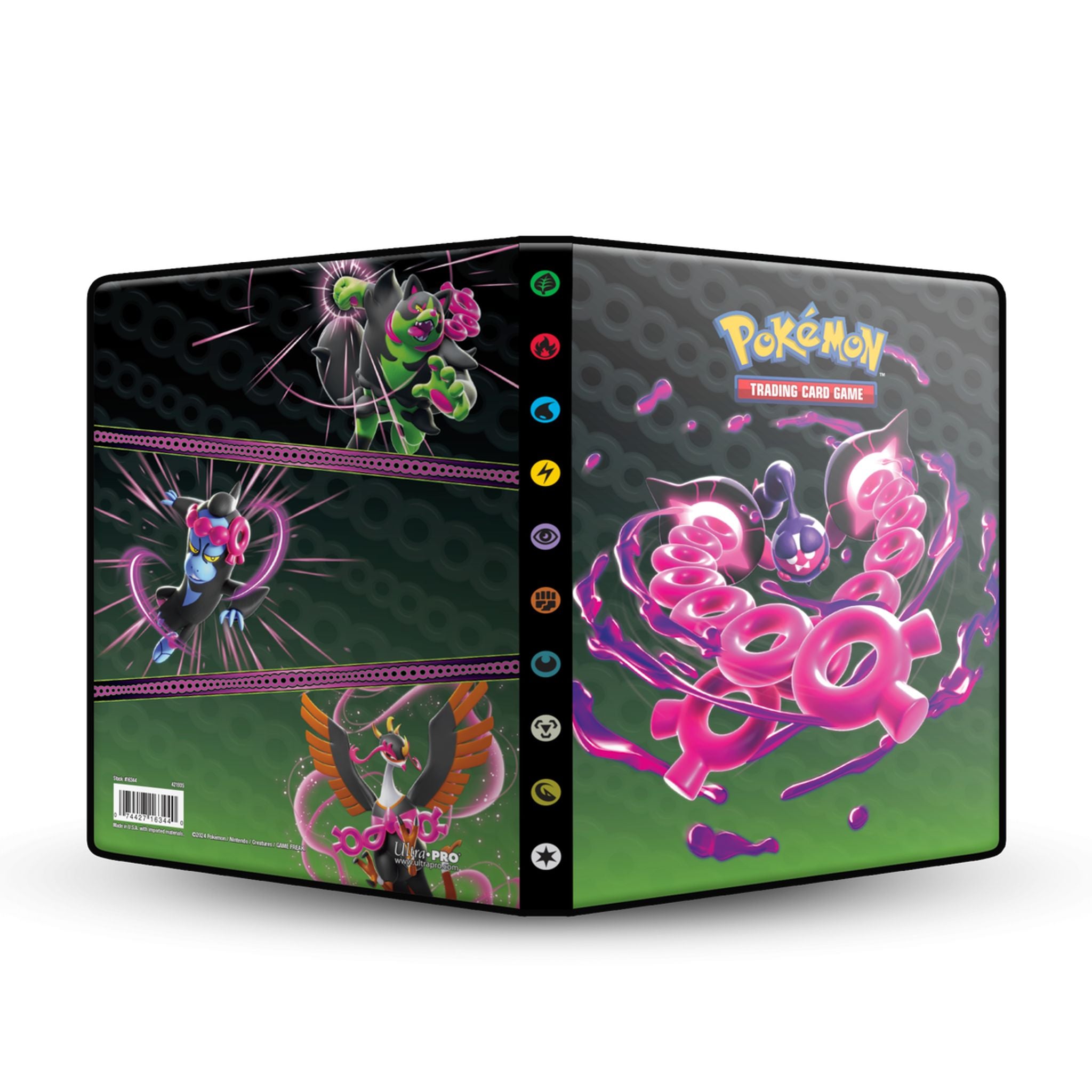 Exclusive Ultra Pro 4-Pocket Pokémon Portfolio for Scarlet & Violet Fans - 6.5 Size