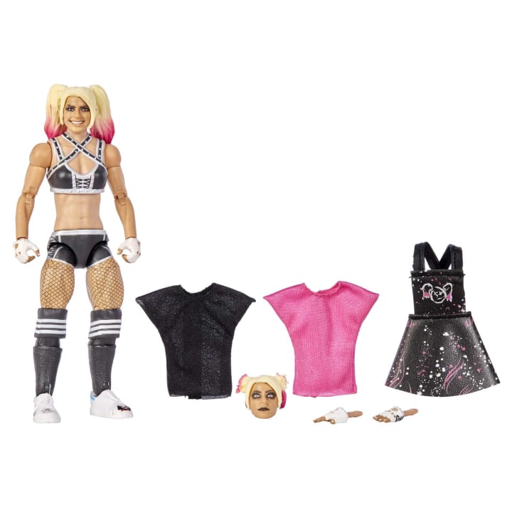 Hot Deal! WWE Ultimate Collection Action Figure - Alexa Bliss with Extra Accessories