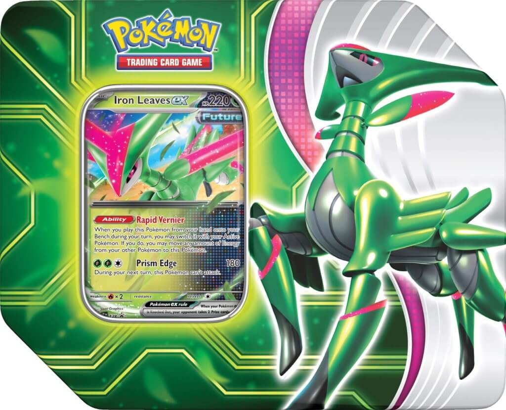 Hot! Pokemon TCG Paradox Clash Assorted Tin