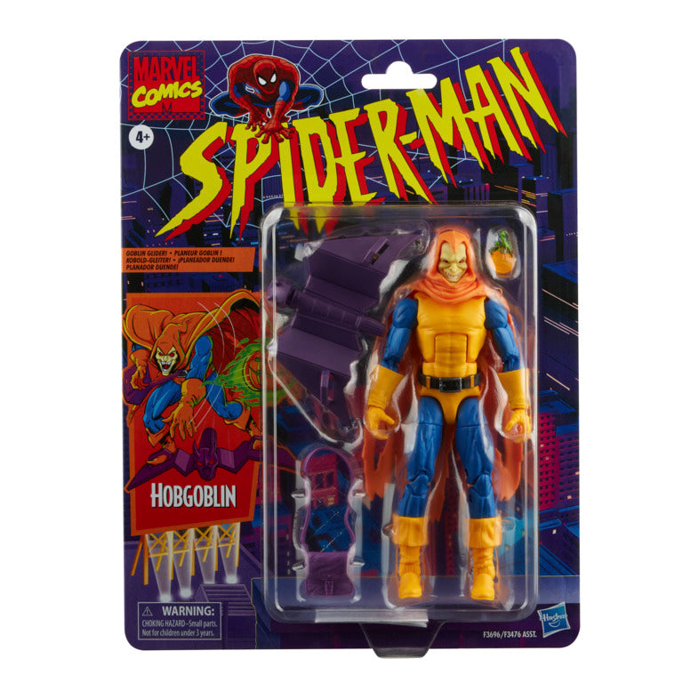Hot! Marvel Spider - Man Legends Retro Hobgoblin Figure