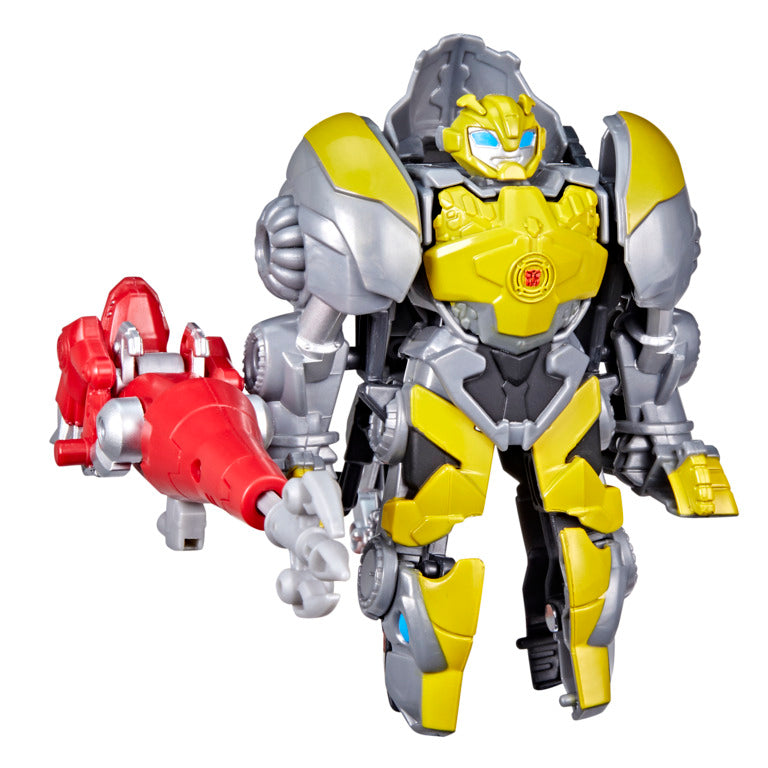 Hot Sale! Transformers Dinobot Adventures - Bumblebee & Lance Defender Figures for Kids