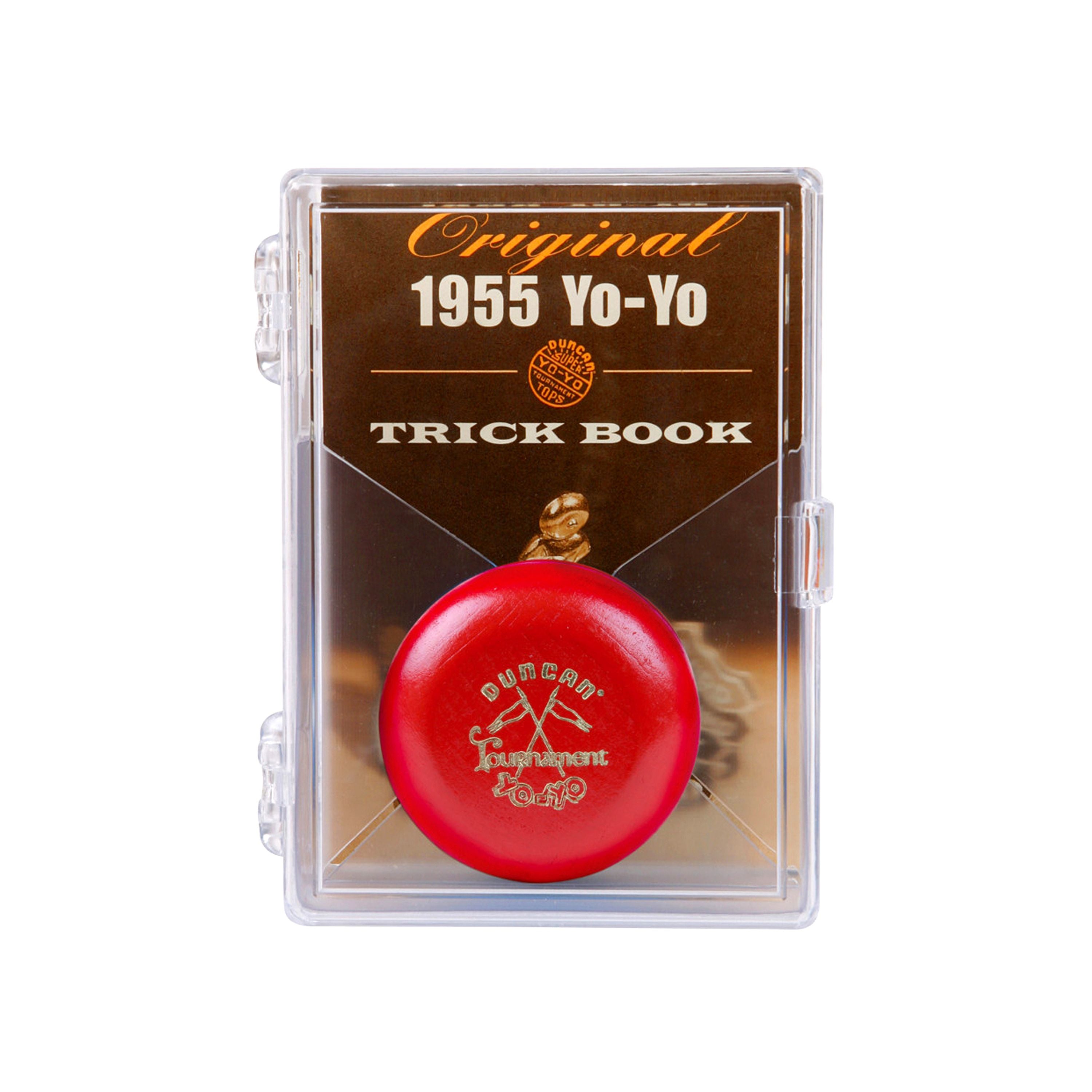 Duncan Vintage Wooden Crossed Flags Tournament Yo-Yo - Assorted Styles