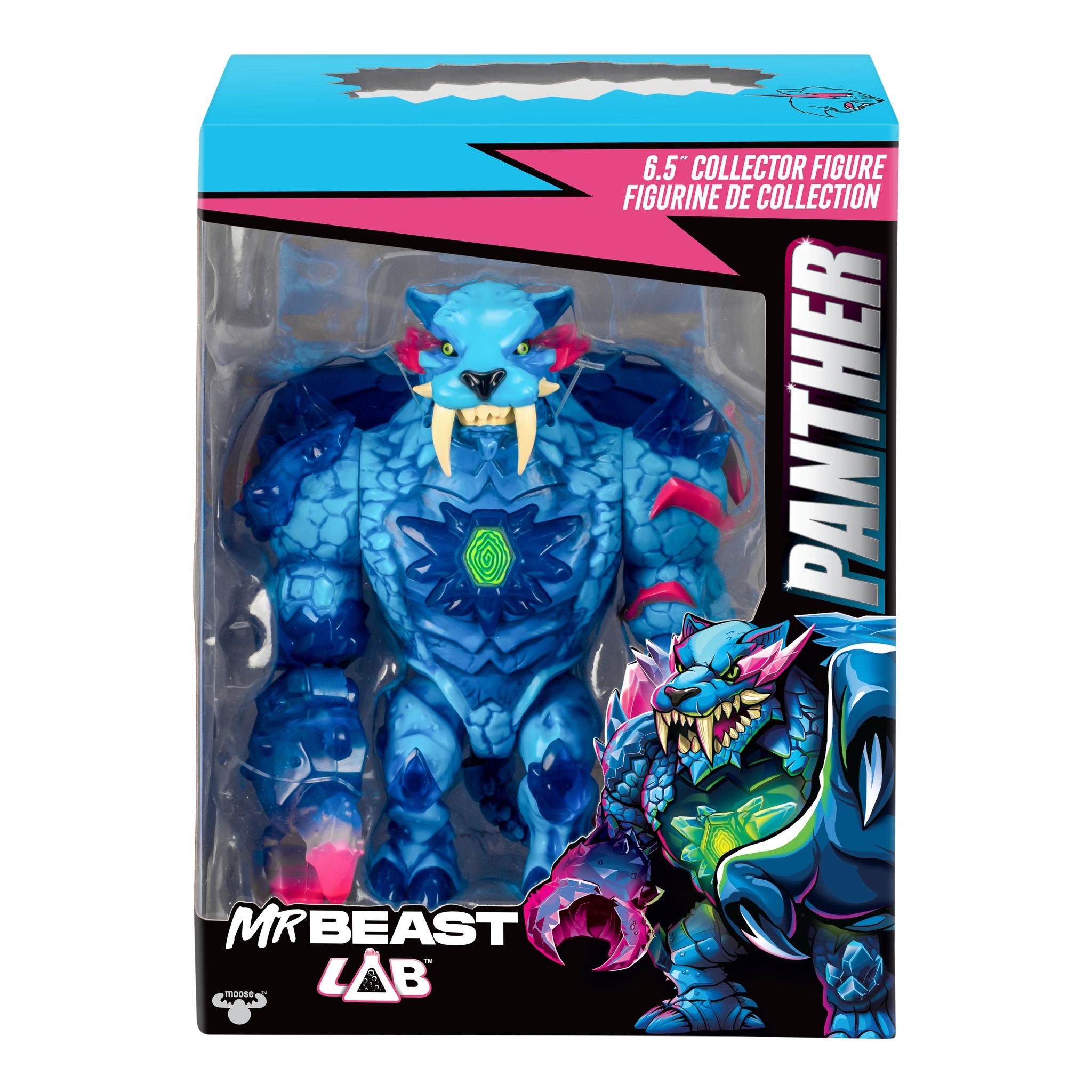 MrBeast Lab Premium Panther Collector Figure - Series 2