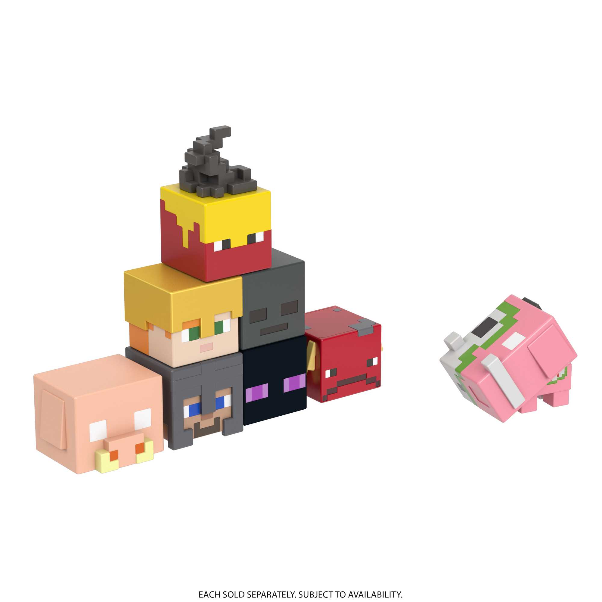 Hot! Assorted Minecraft Mob Head Minis