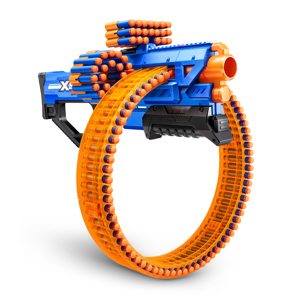 Hot Deal! ZURU X Shot Insanity Mega Barrel Blaster Set with 72 Darts