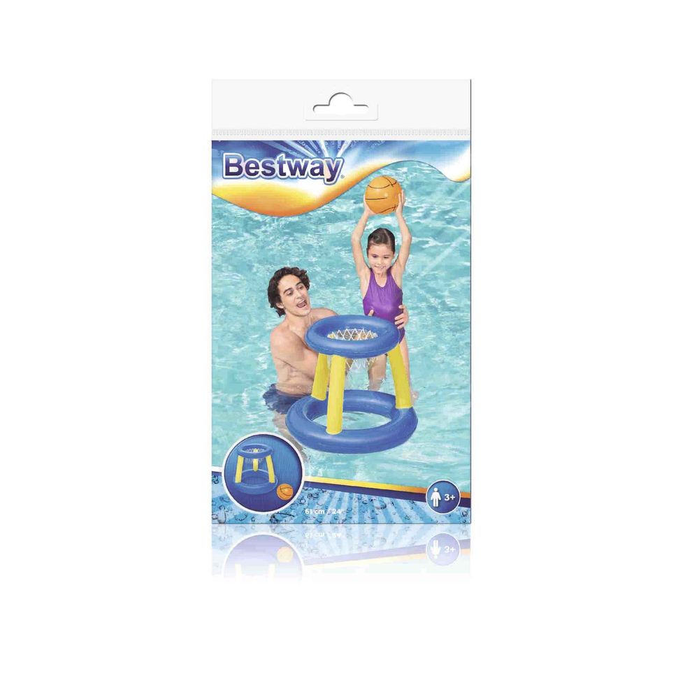 Bestway Splash N Hoop: Fun Inflatable Water Basketball Game