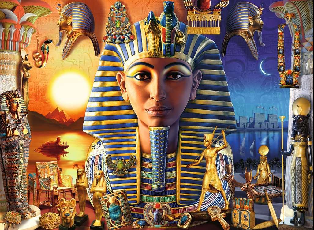 Ravensburger The Pharaoh's Legacy 300-Piece Puzzle - Great Fun for All!