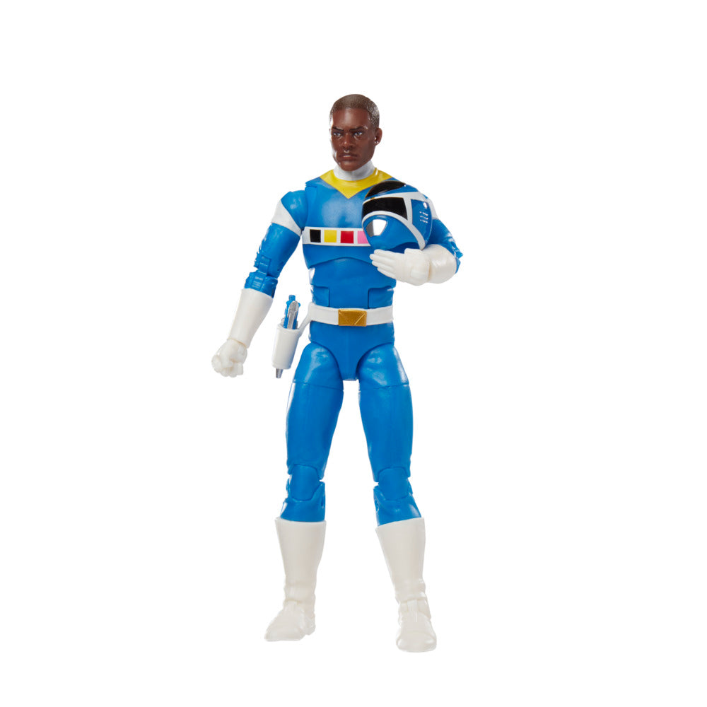 Power Rangers Lightning Collection - 6-Inch In Space Blue Ranger with Galaxy Glider