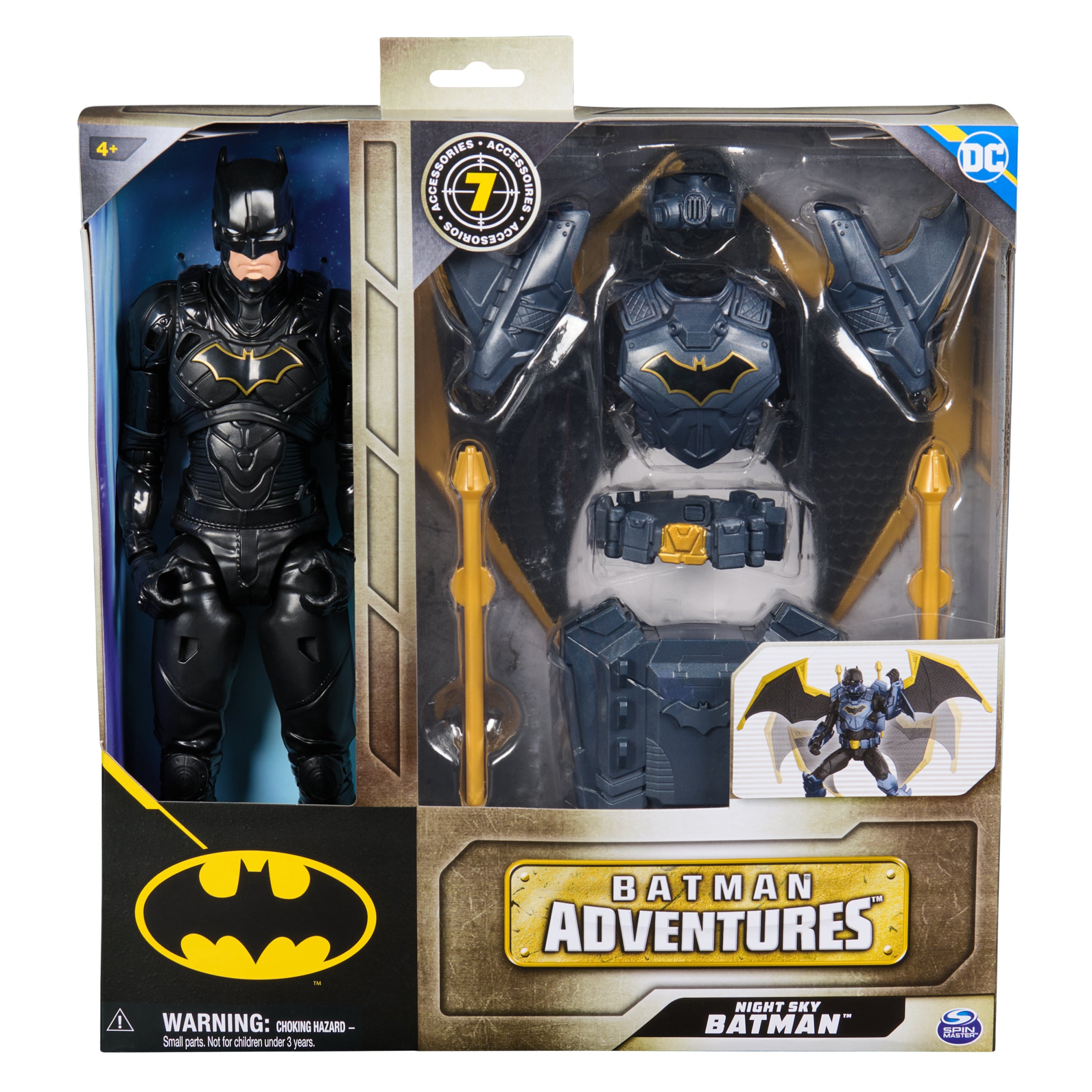 Hot Sale! 12-Inch DC Batman Adventures Night Sky Batman Action Figure