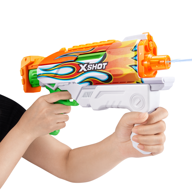 ZURU X Shot Hyperload Fast Fill Water Blaster with Flames Design